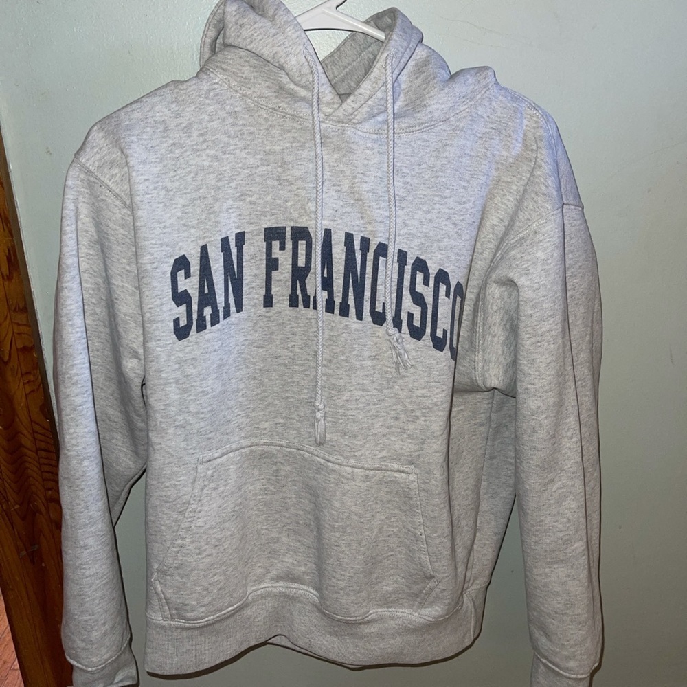 brandy melville rare san francisco christy hoodie